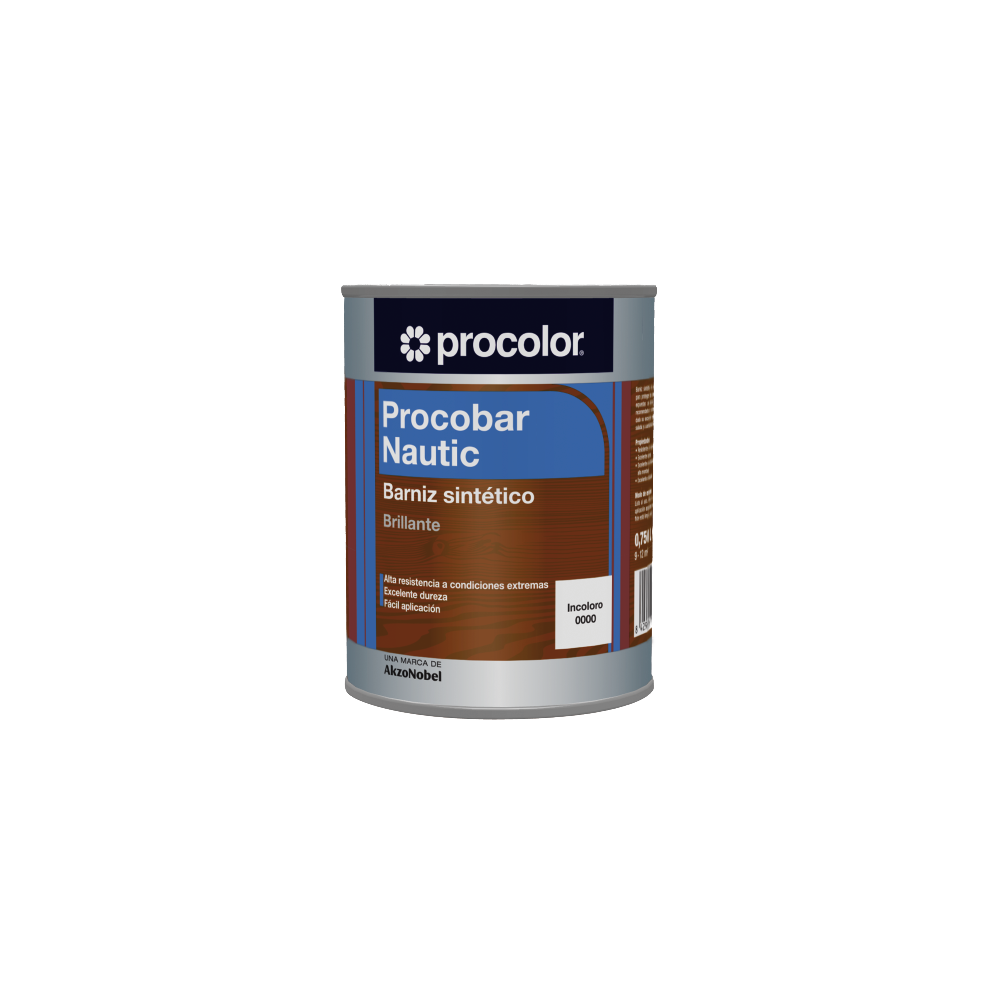 PROCOBAR BARNIZ BRILLO NAUTIC INCOLORO 4 L