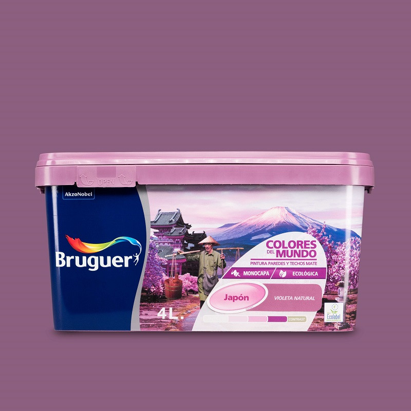 COLORES DEL MUNDO 844 JAPON VIOLETA NATURAL 4 L (baja)