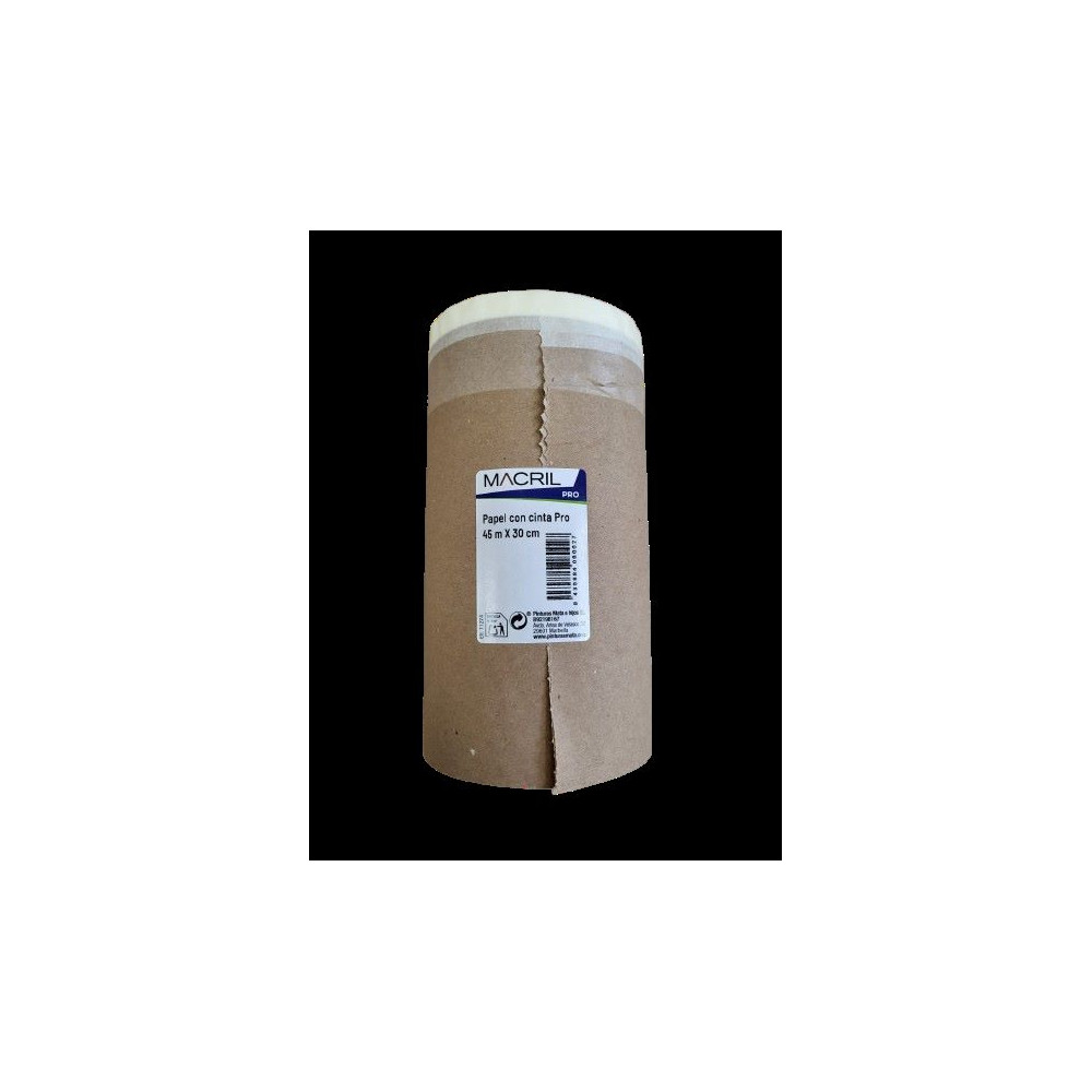 MACRIL PRO 20300 PAPEL CON CINTA 45MTX30CM