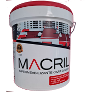 MACRIL IMPERMEABILIZANTE CAPA GRUESA BLANCO 15 L