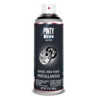 PINTYPLUS SPRAY AUTOS PINTA LLANTAS NEGRO L104 400 ML