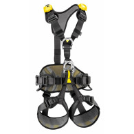 PETZL C071AB02 ARNES AVAO EUR. NEGRO/AMARILLO T-2