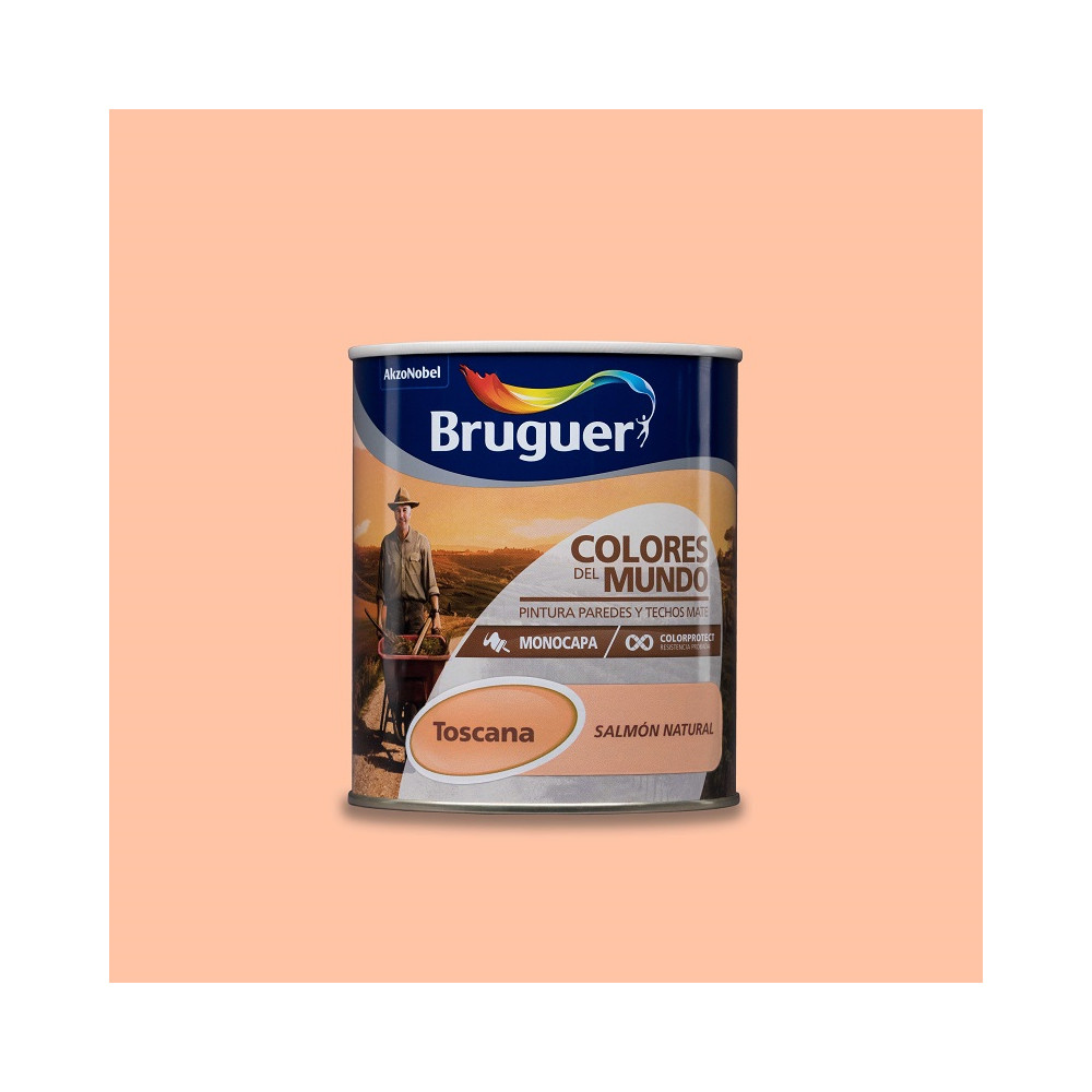 COLORES DEL MUNDO 974 TOSCANA SALMON NATU. 750 M (baja)