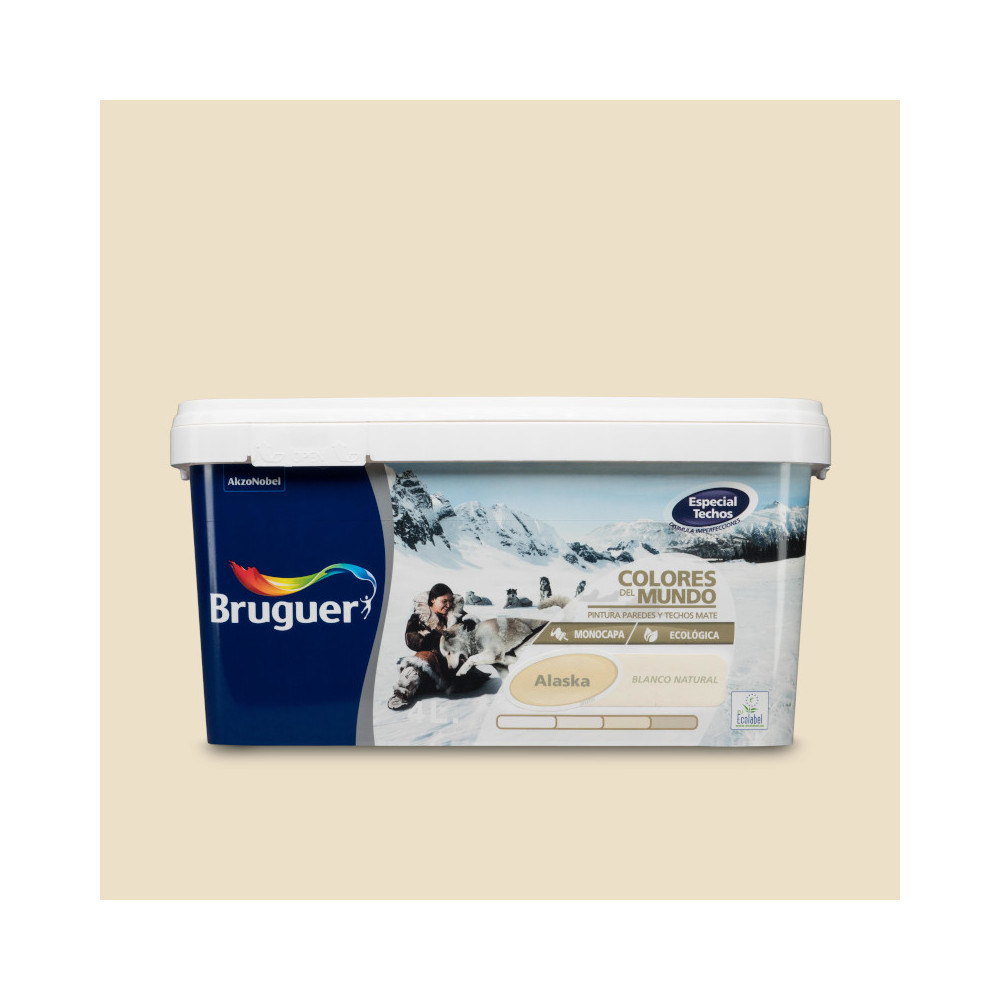 COLORES DEL MUNDO 924 ALASKA BLANCO NATURAL 4 L