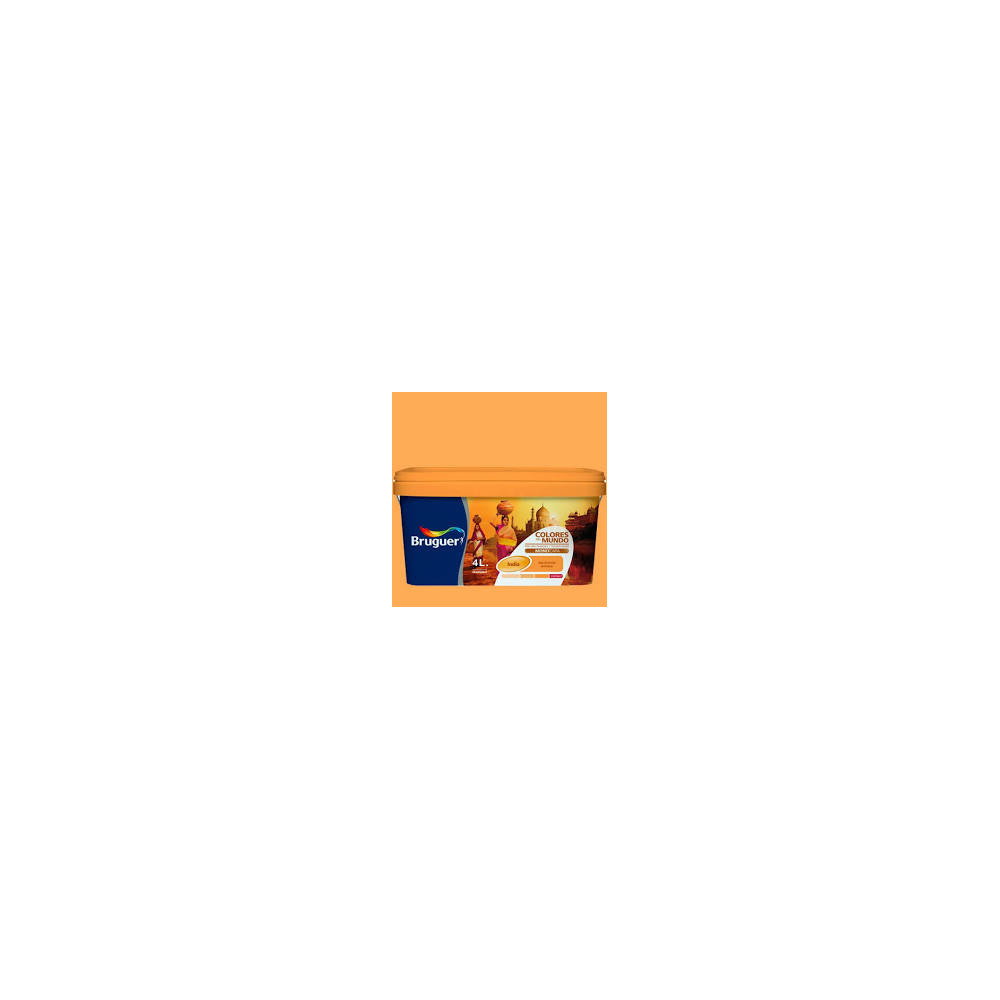 COLORES DEL MUNDO 814 INDIA MELOCOTON NATURAL 4 L