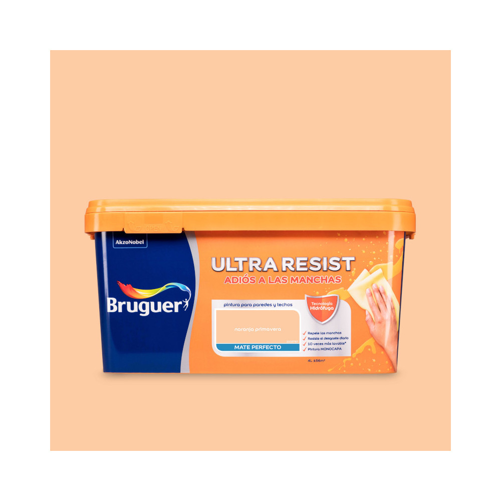 BRUGUER ULTRARESIST NARANJA PRIMAVERA 4 L (baja)
