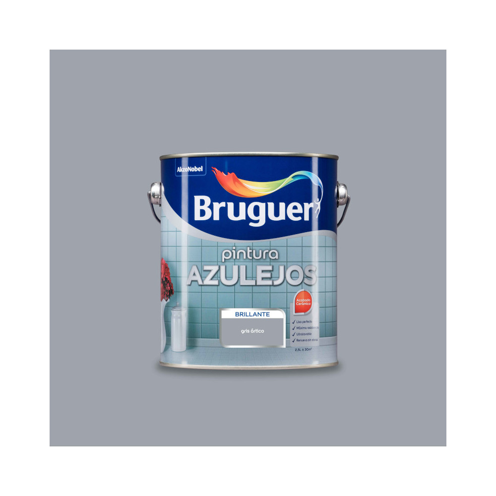 BRUGUER AZULEJOS BRILLO GRIS ARTICO 750 ML (baja)