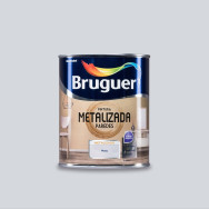BRUGUER PINTURA METALIZADO PAREDES PLATEADO 1 L