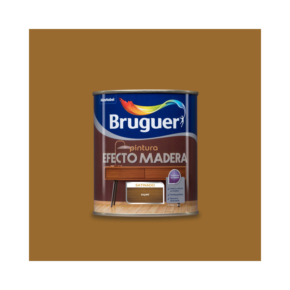BRUGUER EFECTO MADERA SAPELI 750 ML (baja)