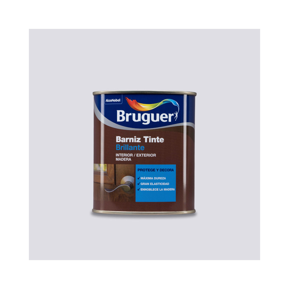 BRUGUER BARNIZ TINTE BRILLO NOGAL 0,25 L (baja)