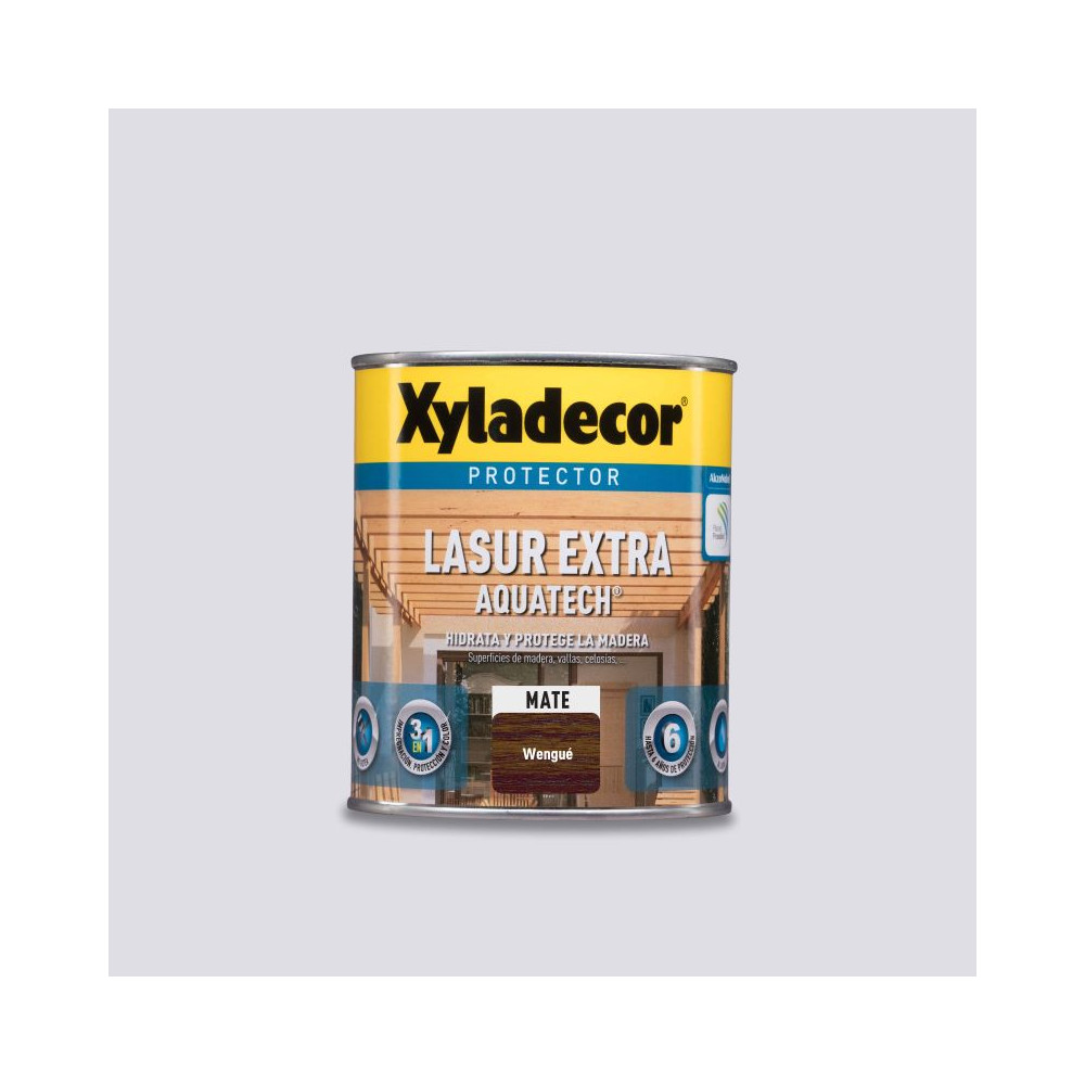 XYLADECOR AQUATECH LASUR EXTRA MATE WENGUE 0,75 L