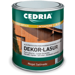 DEKOR-LASUR SATINADO ROBLE 750 ML