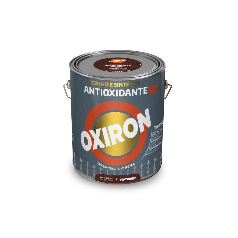 TITAN OXIRON PAVONADO 0214 MARRON OXIDO 4 L  
