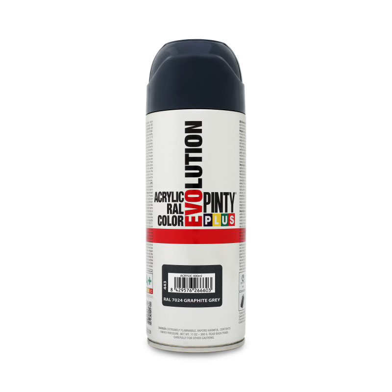 PINTYPLUS SPRAY EVOLUTION BRILLO RAL7024 400 ML