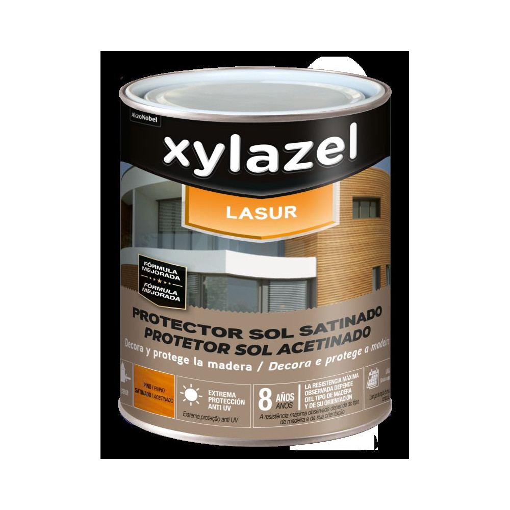 XYLAZEL SOL LASUR MATE PINO 750 ML (baja)