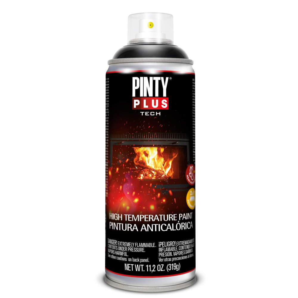 PINTYPLUS SPRAY TECH ANTICALORICA A104 NEGRO 200 ML