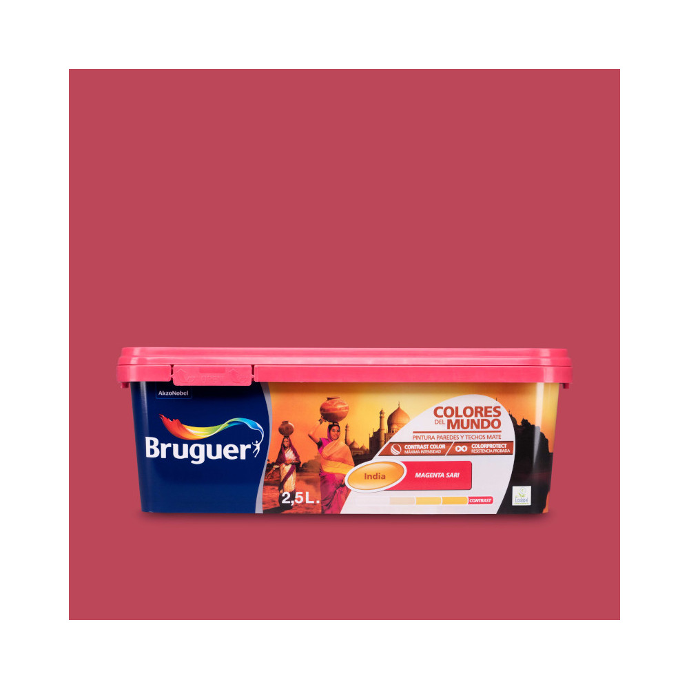 COLORES DEL MUNDO 815 INDIA MAGENTA SARI 2,5 L