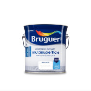 BRUGUER ACRYLIC SATINADO BLANCO PERMANENTE 4 L