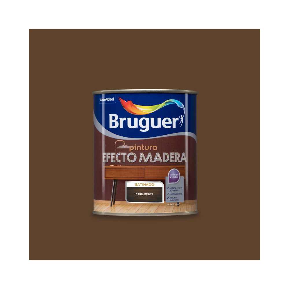 BRUGUER EFECTO MADERA NOGAL OSCURO 750 ML (baja)