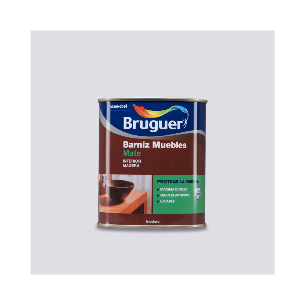 BRUGUER BARNIZ MUEBLES MATE 4 L (baja)