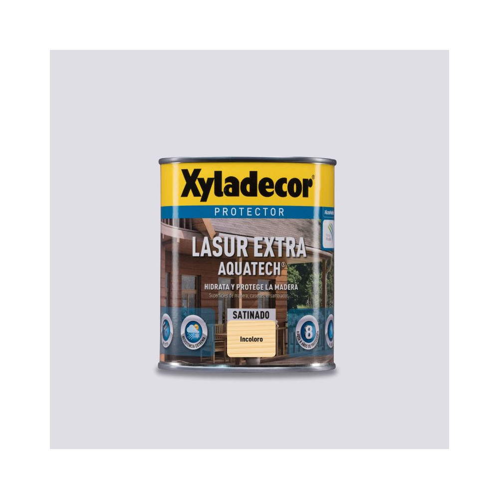XYLADECOR AQUATECH LASUR SATINADO INCOLORO 2,5 L