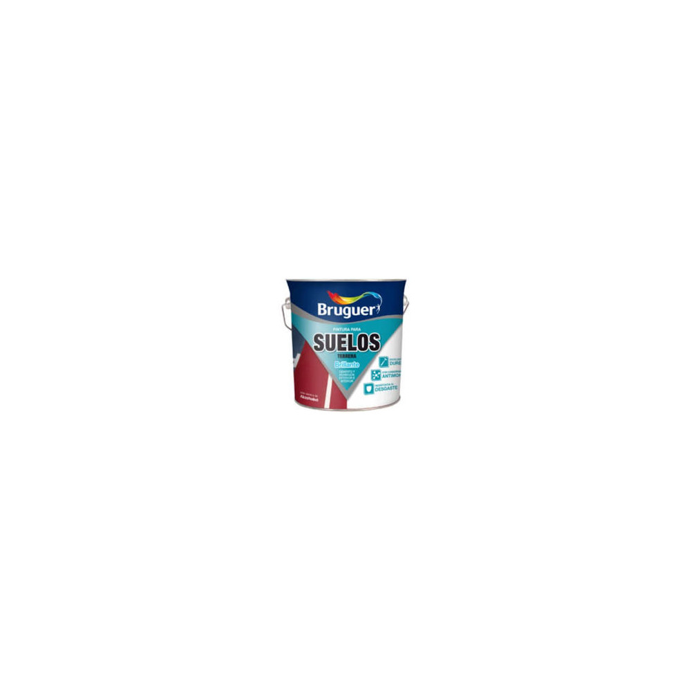 BRUGUER PINTURA SUELOS ROJO 750 ML