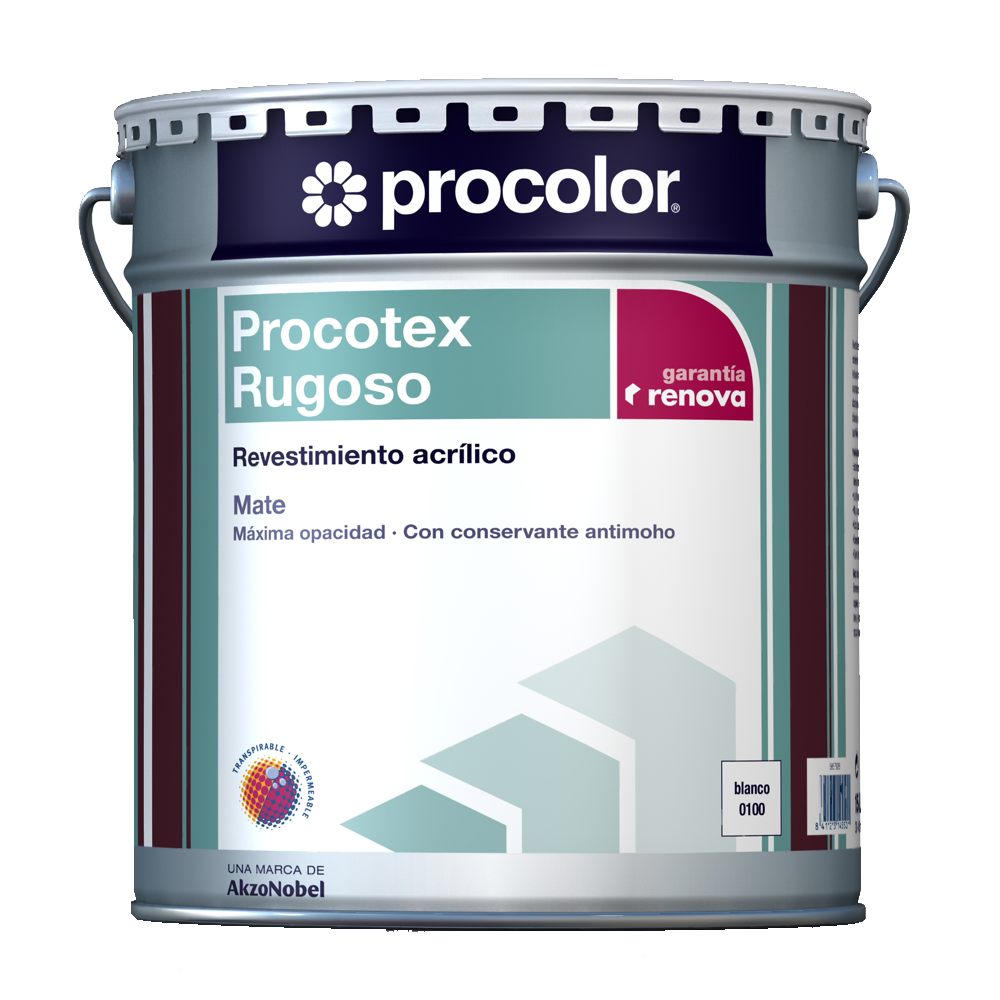 PROCOTEX RUGOSO BLANCO 15 L