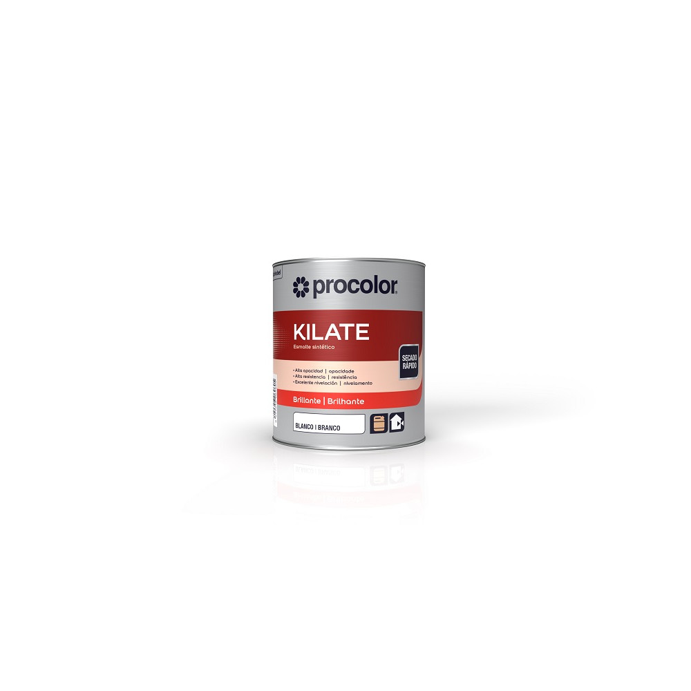 KILATE SECADO RAPIDO SATINADO BLANCO 4 L      "OFERTA"