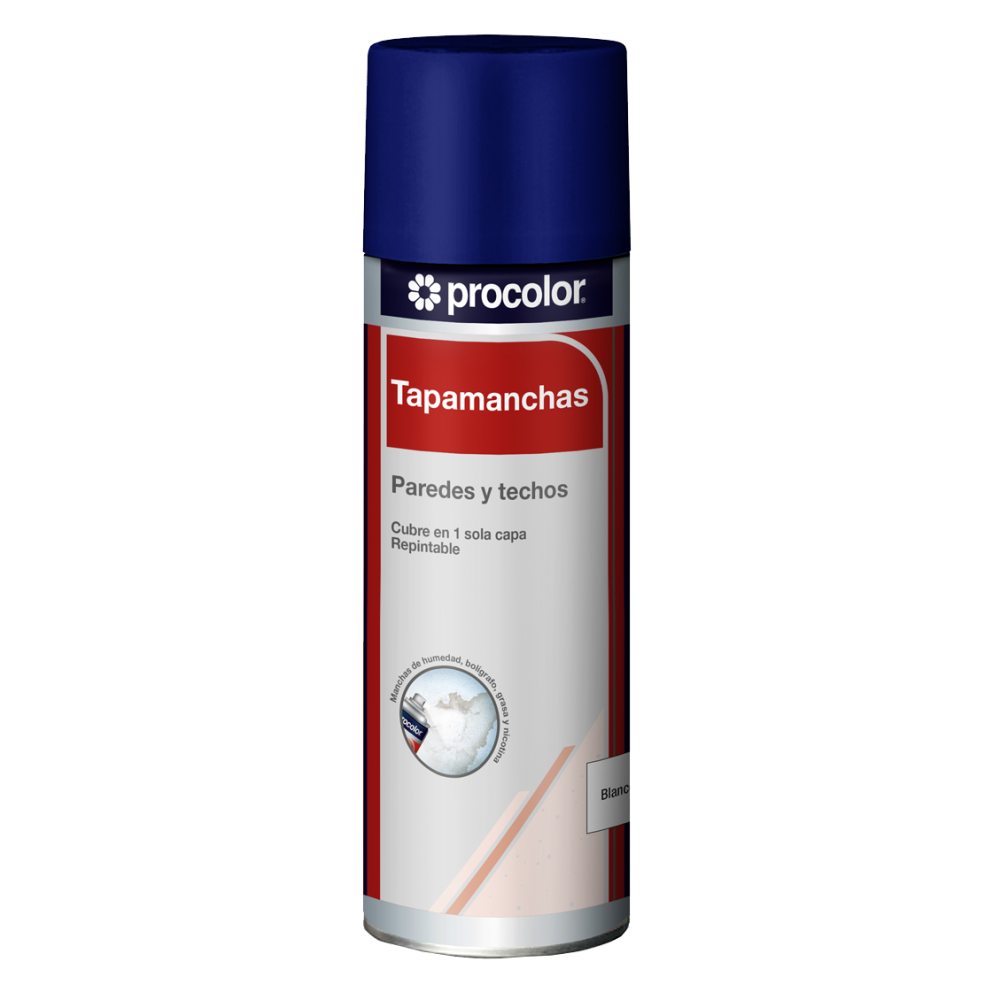 PROCOLOR TAPAMANCHAS PAREDES Y TECHOS 500 ML