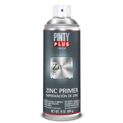 PINTYPLUS SPRAY TECH IMPRIMACION ZINC Z169 PLATA 400 ML