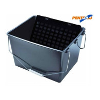 PENTRILO 13238 CUBETA BRICO REJILLA PLASTICO 14 L