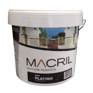 MACRIL PLAST. MATE ANTIMOHO SERIE PLATINO 4 L