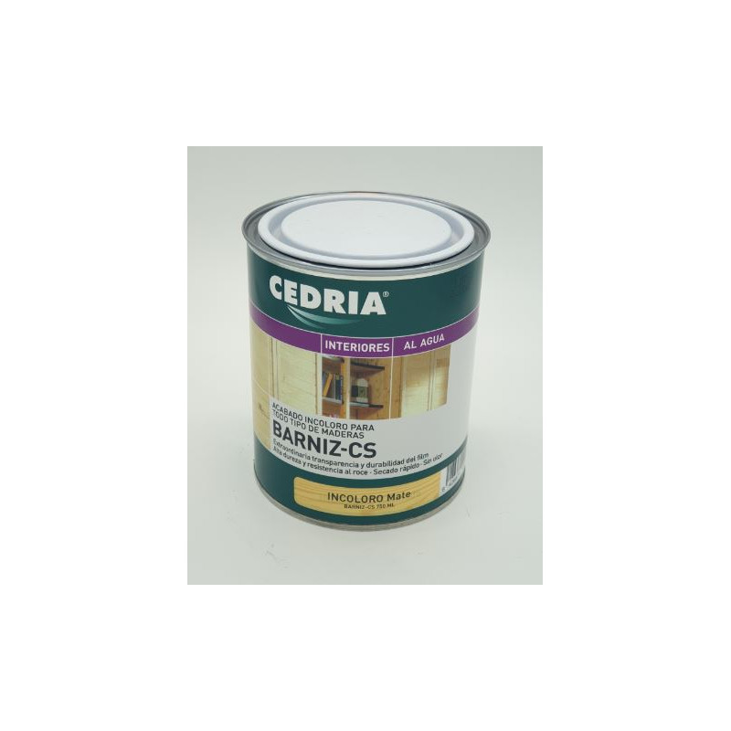 CEDRIA BARNIZ CS MATE INCOLORO 750 ML