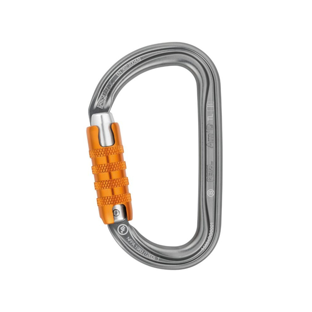 PETZL M34A SL AM´D SCREW-LOCK MOSQUETON LIGUERO 25MM