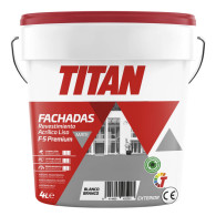 TITAN F5 ACRITON LISO BLANCO/BASE BB 15 L+COLOR 