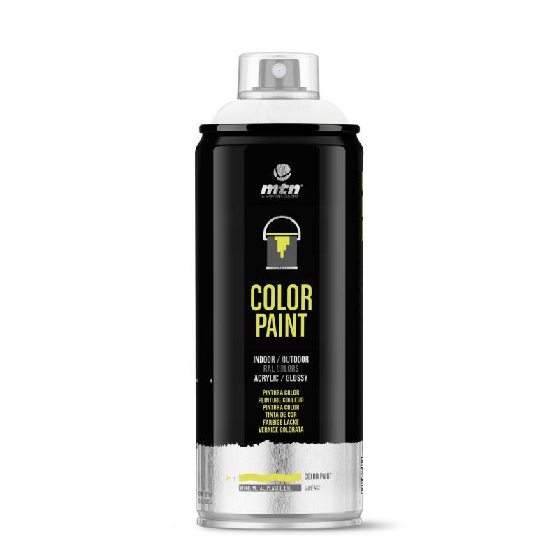 MTN SPRAY PRO RAL-9016 BLANCO TRAFICO 400ML 