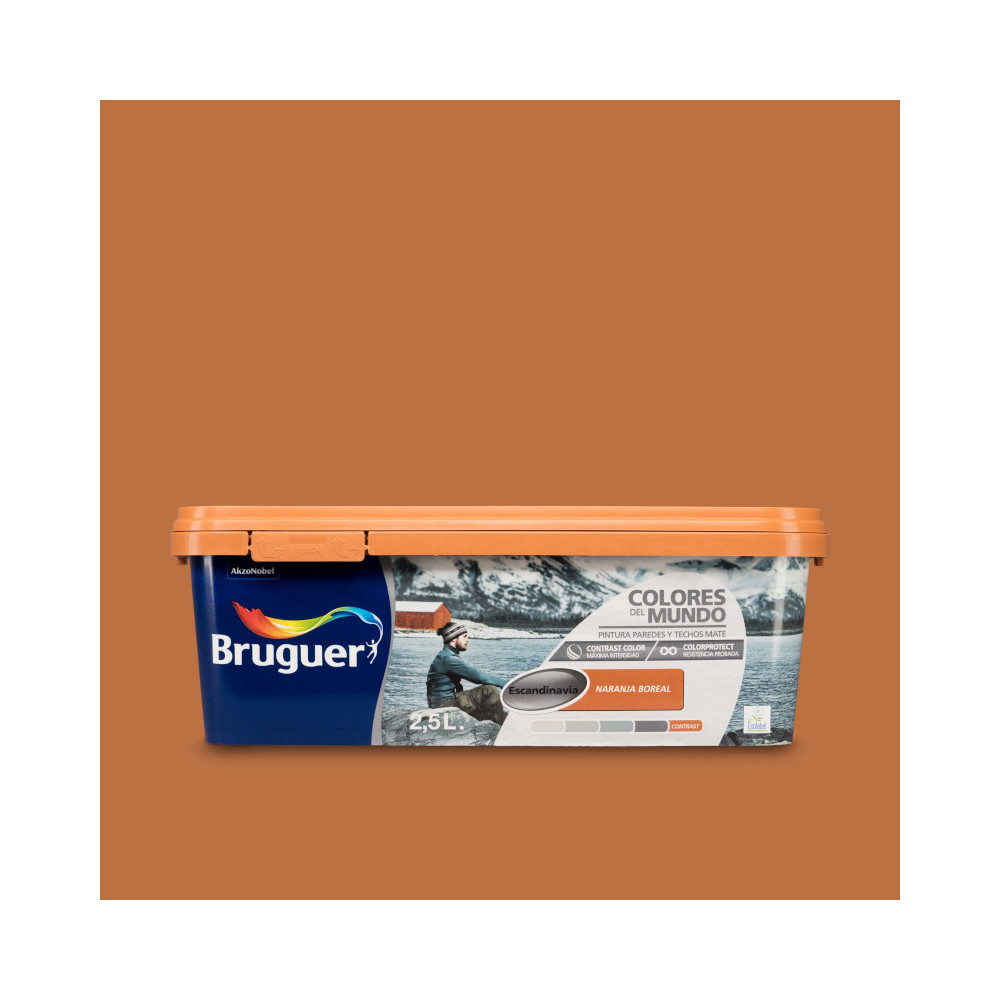 COLORES DEL MUNDO ESCANDINAVIA NARANJA BOREAL 2,5 L