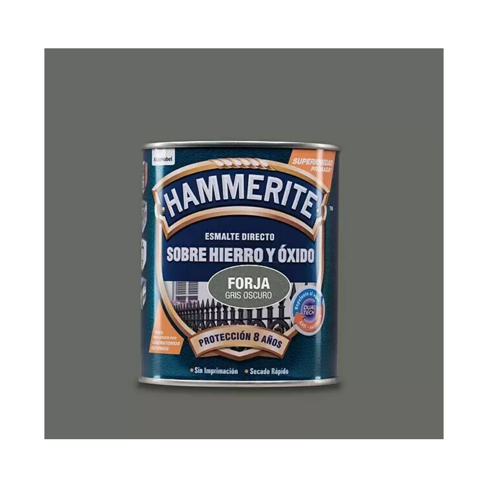HAMMERITE FORJA GRIS OSCURO 5 L