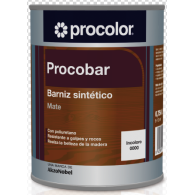 PROCOBAR BARNIZ MATE INCOLORO 4 L