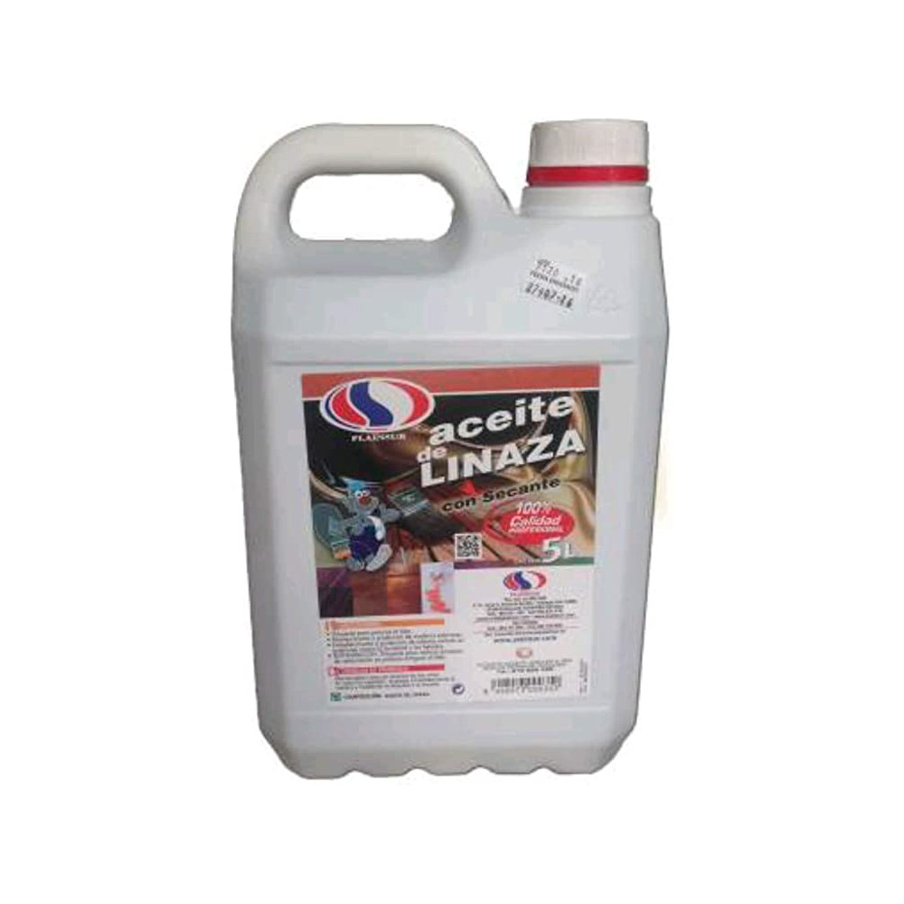 WORKING ACEITE DE LINAZA CON SECANTE GARRAFA 5 L 