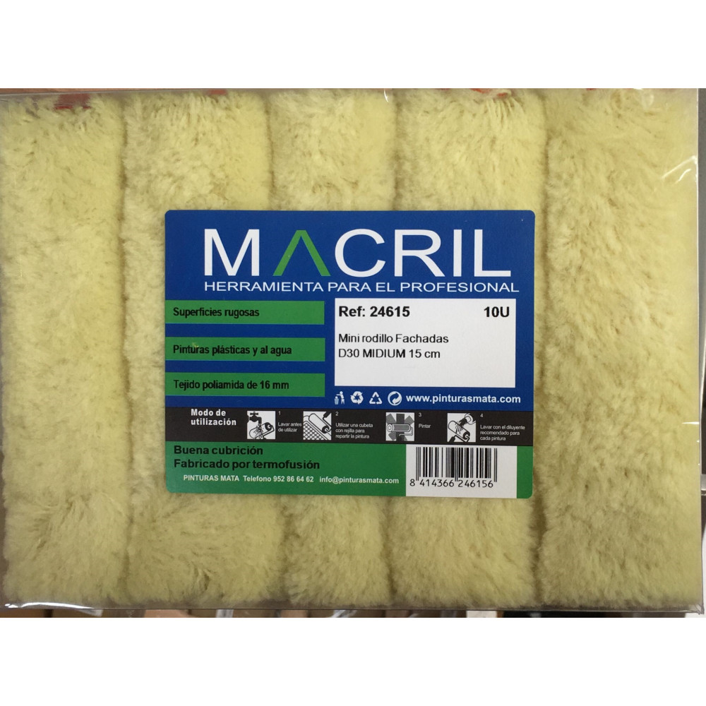 MACRIL 24615 MINI REC. FACHADAS D30 MIDIUM 15 CM