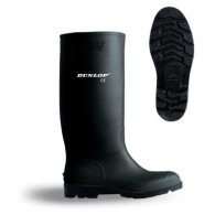 MARCA 380PPN42 BOTA AGUA PVC NEGRA DUNLOP T-42