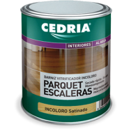 CEDRIA BARNIZ PARQUET SATINADO INCOLORO 4 L