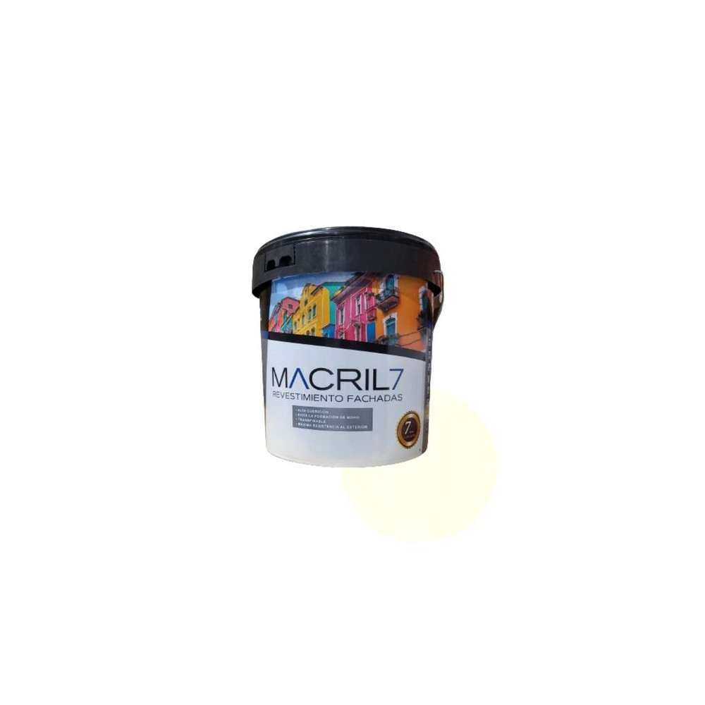 MACRIL 7 REV. ACRILICO LISO Nº23 MARFIL 14 L