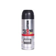 PINTYPLUS SPRAY EVOLUTION METALIZADA MT153 NEGRO 400 ML