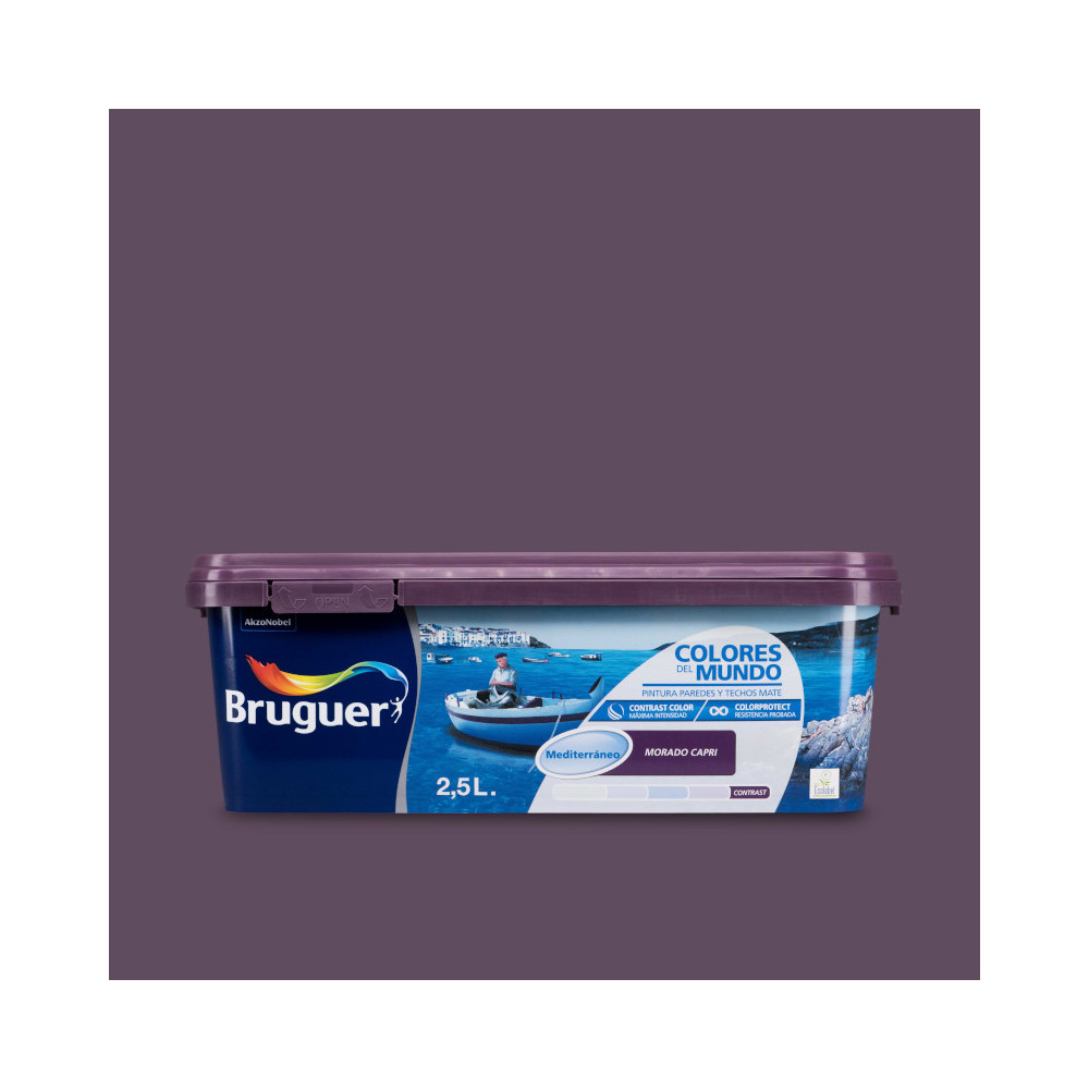 COLORES DEL MUNDO MEDITERRANEO MORADO CAPRI 2,5 L