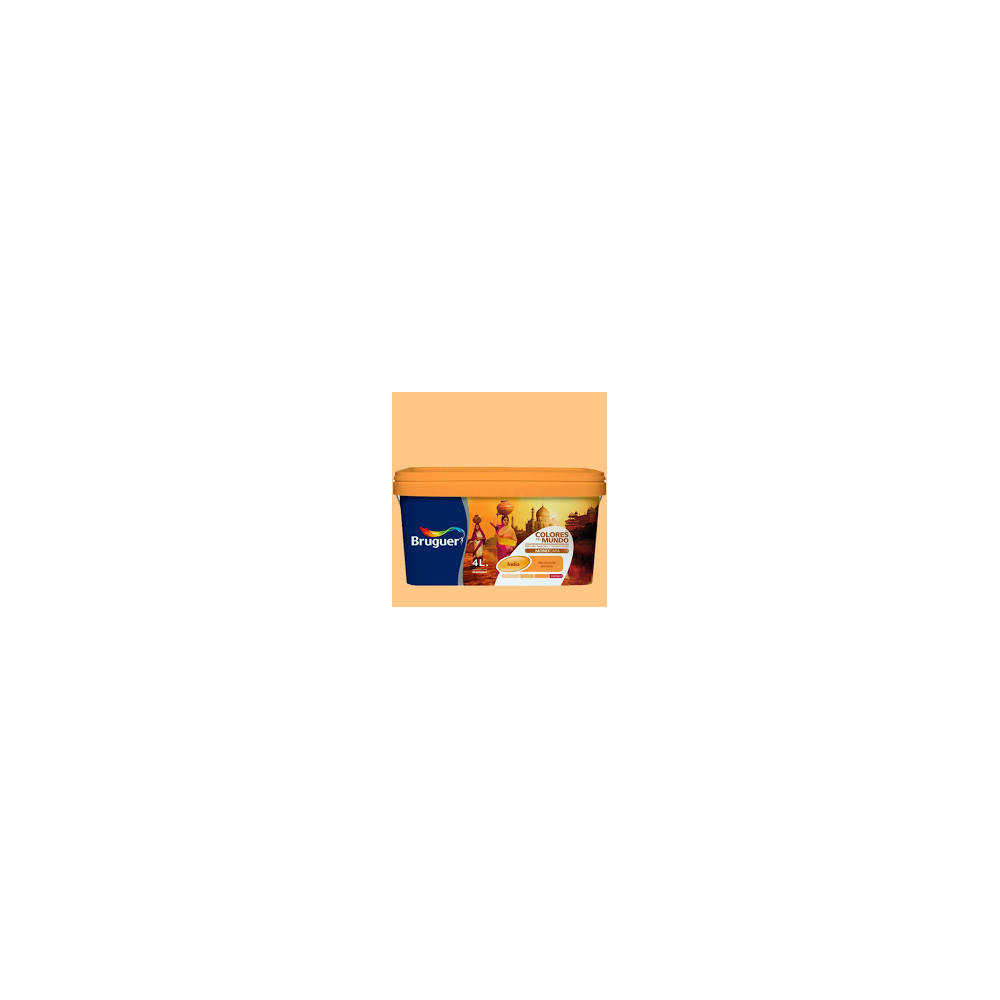 COLORES DEL MUNDO 813 INDIA MELOCOTON INTERM. 4 L
