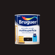 BRUGUER ACRYLIC SATINADO NEGRO 0,75 L