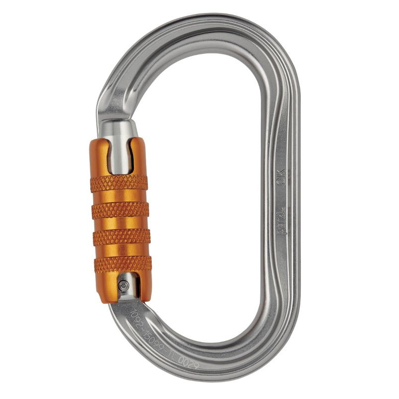 PETZL M33A SL SCREW-LOCK MOSQUETON LIGUERO 22MM