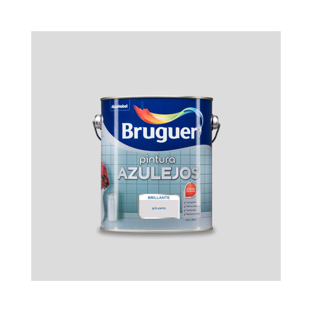BRUGUER AZULEJOS BRILLO GRIS PERLA 750 ML (baja)
